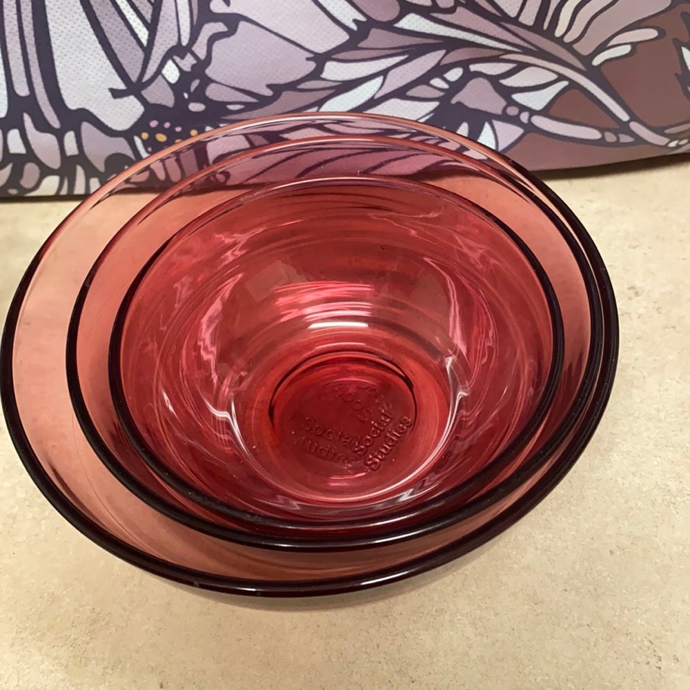 Social studies nesting  Bowl set